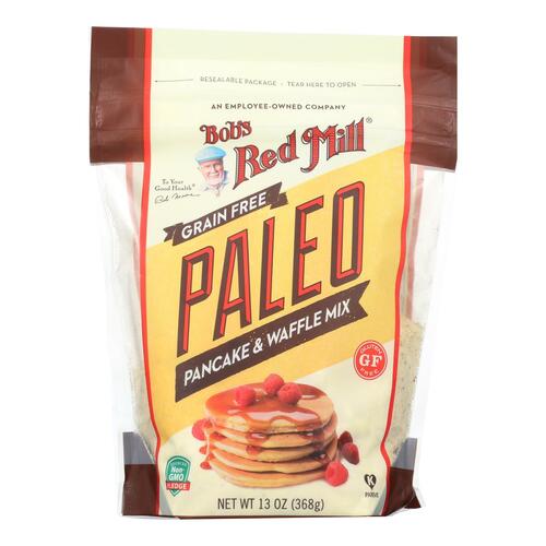 BOBS RED MILL: Paleo Pancake & Waffle Mix, 13 oz - 0039978003959