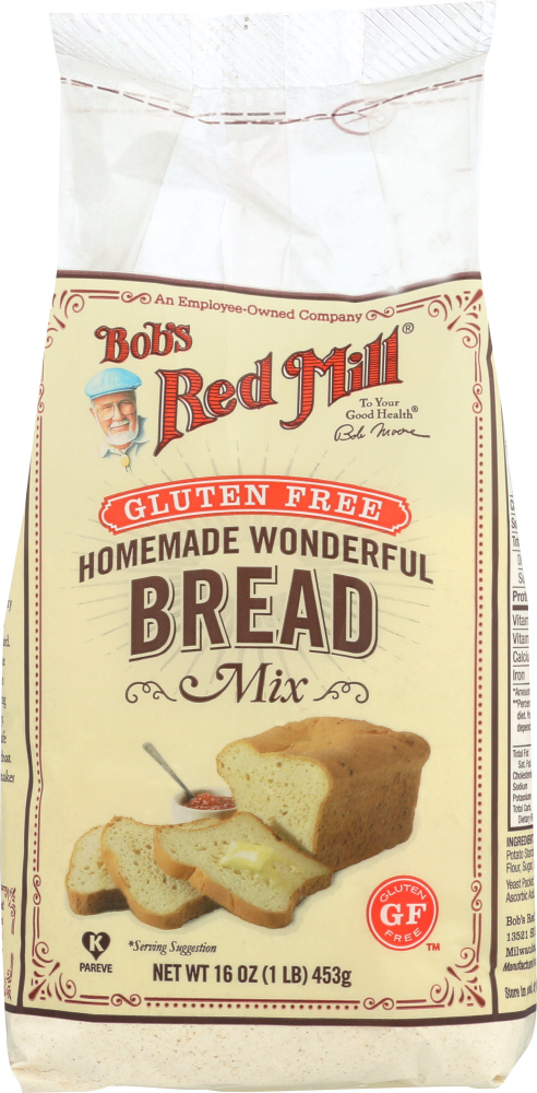 Gluten Free Homemade Wonderful Bread Mix - 039978004543