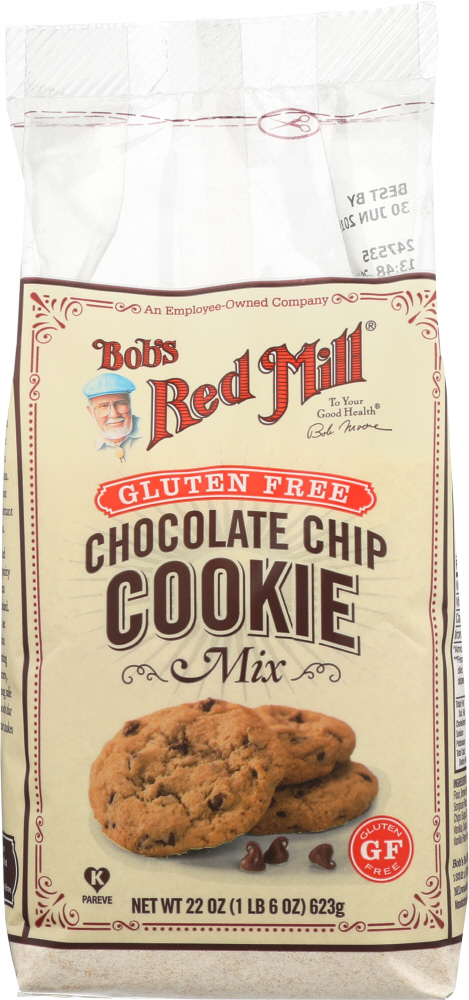 BOB’S RED MILL: Gluten Free Chocolate Chip Cookie Mix, 22 oz - 0039978004673