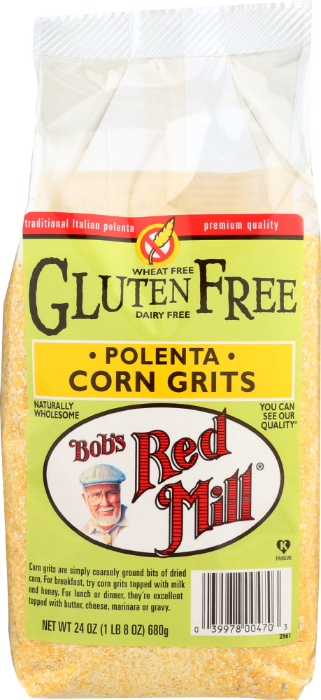 BOB’S RED MILL: Gluten Free Polenta Corn Grits, 24 oz - 0039978004703
