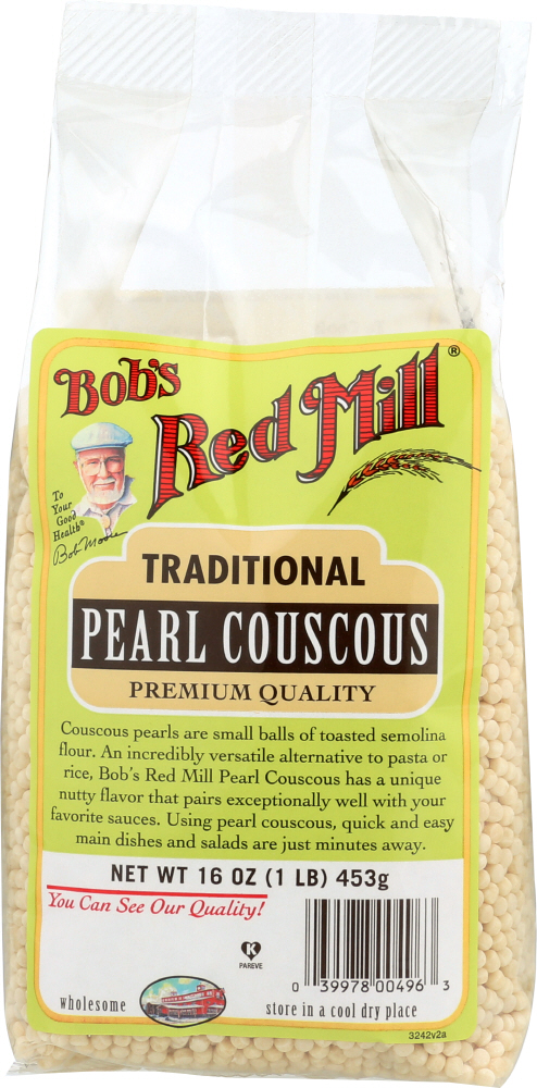 BOBS RED MILL: Traditional Pearl Couscous, 16 oz - 0039978004963