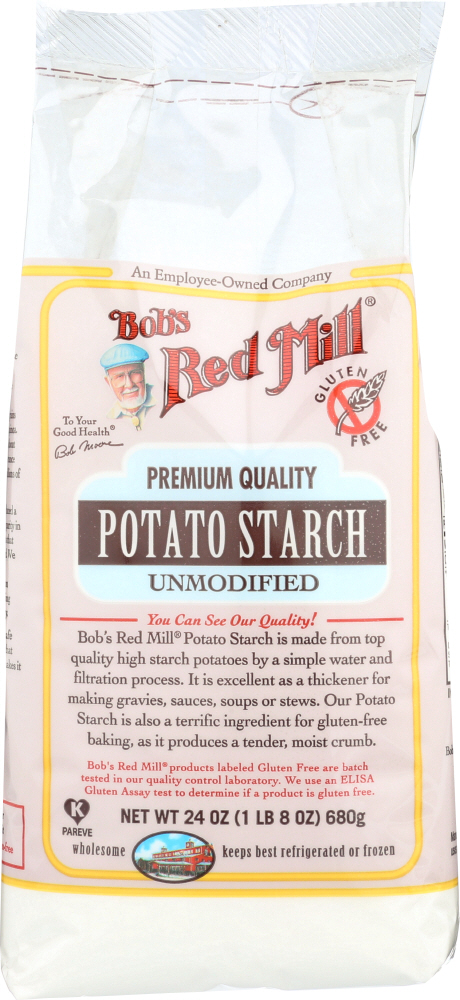 BOBS RED MILL: Potato Starch Unmodified, 24 oz - 0039978005250