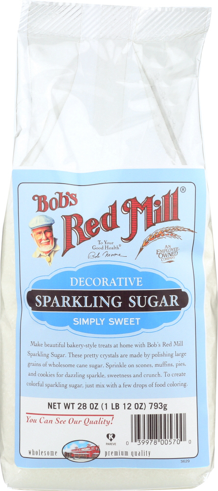 BOBS RED MILL: Sugar Sparkling, 28 oz - 0039978005700