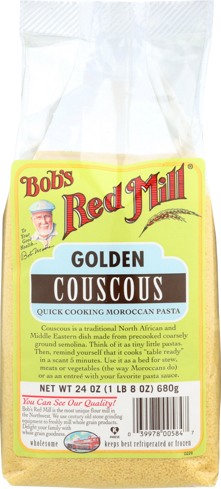 BOB’S RED MILL: Golden Couscous, 24 oz - 0039978005847