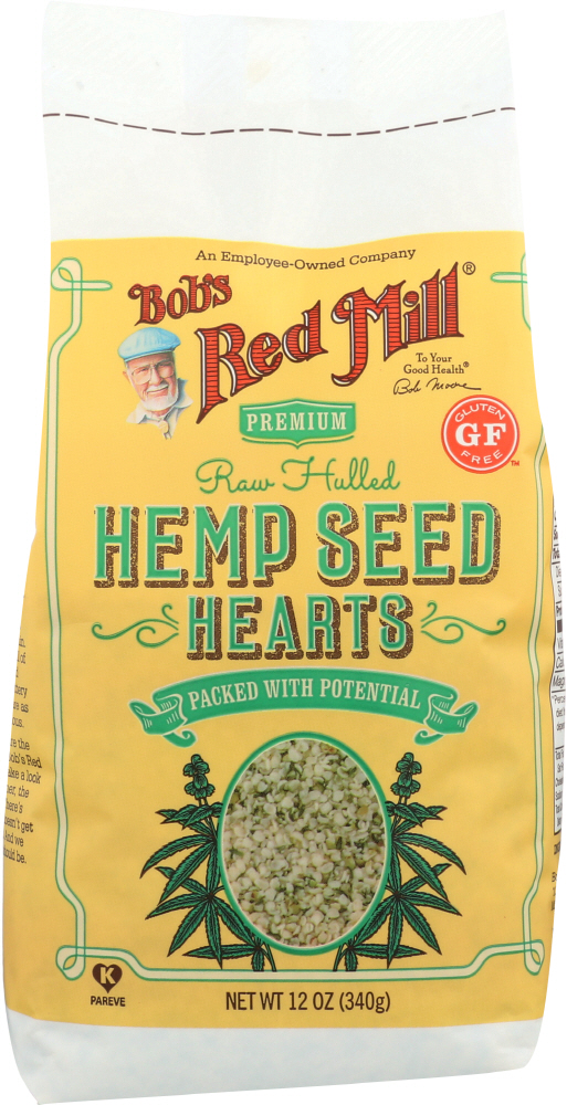 BOB’S RED MILL: Hulled Hemp Seed Hearts, 12 oz - 0039978005960