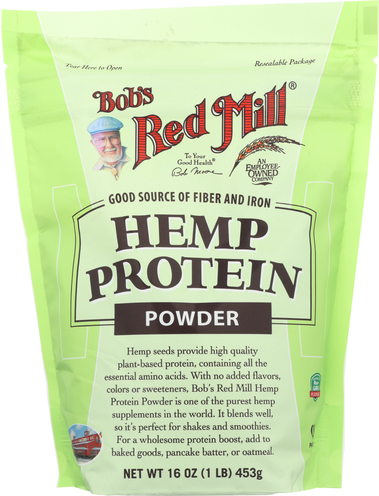 BOB’S RED MILL: Hemp Protein Powder, 16 oz - 0039978006035