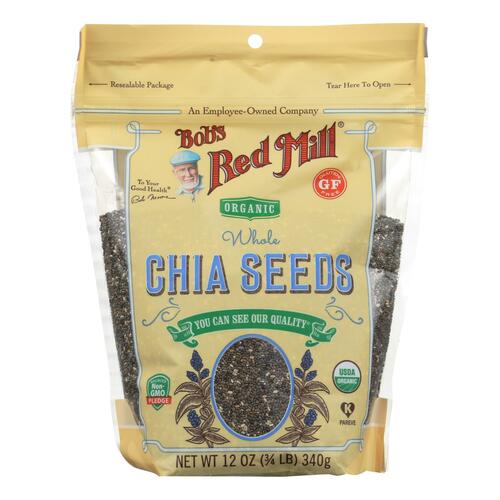 Bob's Red Mill - Seeds Chia - Case Of 5-12 Oz - 039978008442
