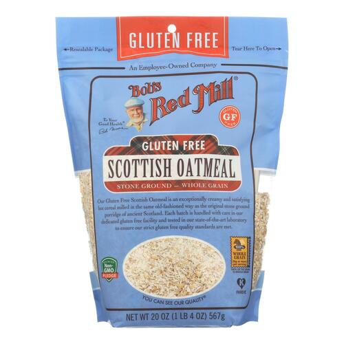 BOBS RED MILL: Gluten Free Scottish Oatmeal, 20 oz - 0039978013729