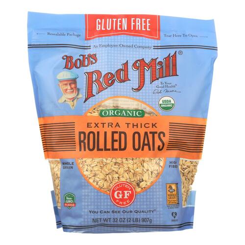 Organic extra thick rolled oats - 0039978013866
