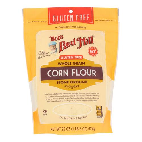 Bob's Red Mill - Flour Corn Gluten Free - Case Of 4 - 22 Oz - 039978014696