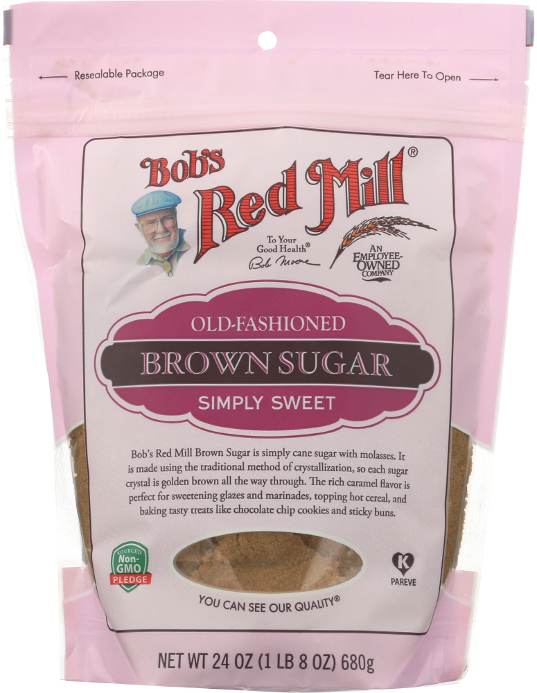 BOBS RED MILL: Brown Sugar, 24 oz - 0039978015518