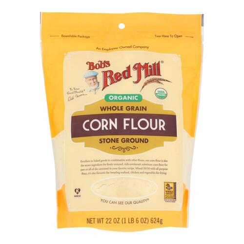 Bob's Red Mill - Flour Corn - Case Of 4 - 22 Oz - 2486736 - 0039978019714