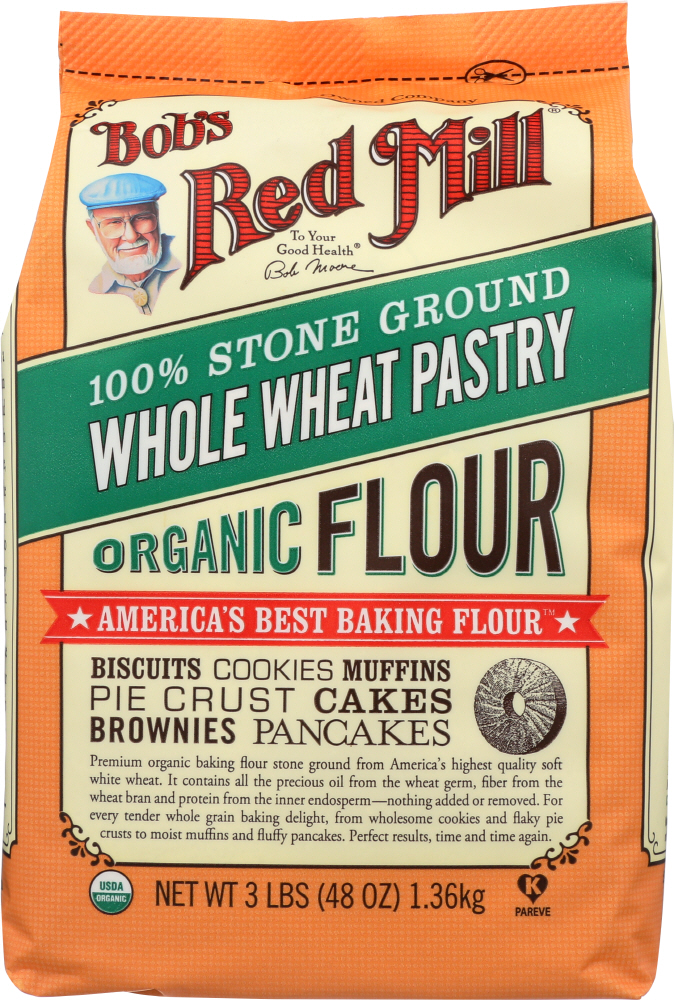 Organic Whole Wheat Pastry Flour - organic