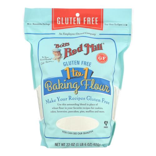 Bob's Red Mill - Baking Flour 1 To 1 - Case Of 4-22 Oz - 0039978034533