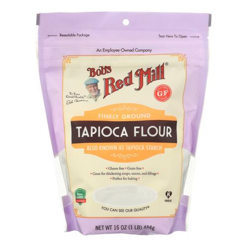 BOBS RED MILL: Tapioca Flour (Tapioca Starch), 16 oz - 0039978035356