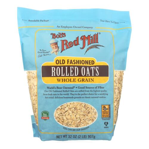  Bob's Red Mill Old Fashioned Regular Rolled Oats, 32 Oz - 039978041548