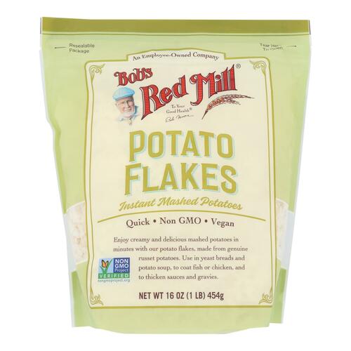 BOB’S RED MILL: Potato Flakes Instant Mashed Potatoes, 16 oz - 0039978043313