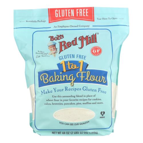 Bob's Red Mill - Baking Flour 1 To 1 - Case Of 4-44 Oz - 0039978044532