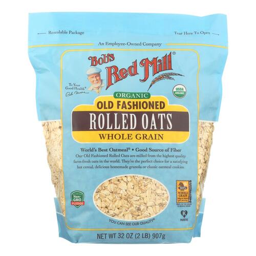 Organic Whole Grain Rolled Oats - 039978049520