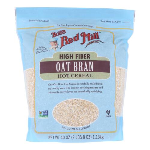  Bob's Red Mill Oat Bran Hot Cereal, 40-ounce - 039978051431