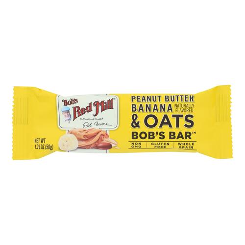 BOBS RED MILL: Peanut Butter Banana & Oats Bob’s Better Bar, 1.76 oz - 0039978099020