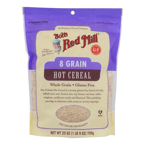  Bob's Red Mill Gluten Free 8 Grain Hot Cereal, 1.56 Pound - 039978111081