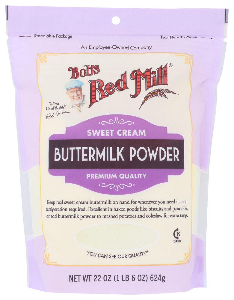 BOB’S RED MILL: Sweet Cream Buttermilk Powder, 22 oz - 0039978115218
