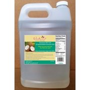 Verdana Coconut MCT Oil - aka Fractionated Coconut Oil - 1 Gallon -- 100% from Coconuts - No Palm oil involved - Premium Food Grade - Pure, True MCT with only C8 and C10, No C12 - 040232010149