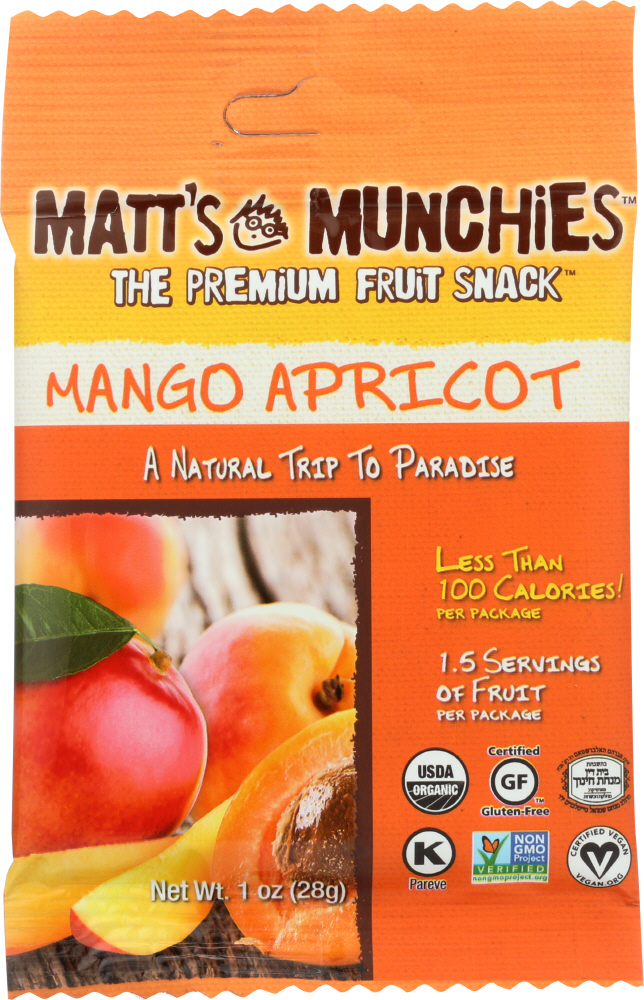 Matt'S Munchies, Mango Apricot - 040232210341