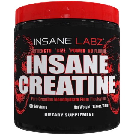 Insane Labz Insane Creatine Powder, 60 Servings - 040232323072