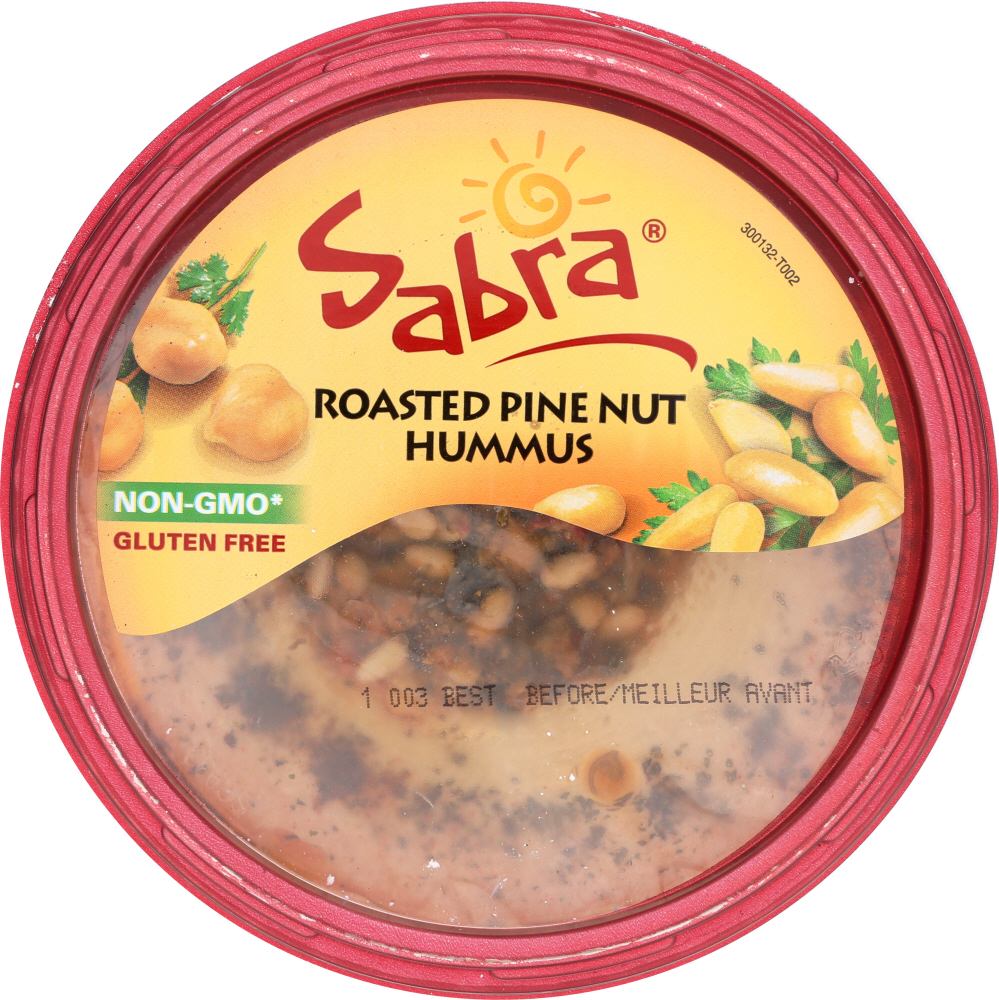 SABRA: Roasted Pine Nut Hummus, 10 oz - 0040822011747
