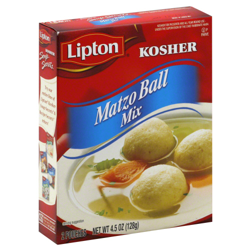 LIPTON KOSHER: Mix Matzo Ball, 4.5 oz - 0041000143809