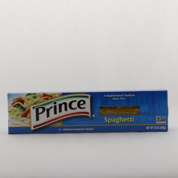 Prince, spaghetti, enriched macaroni product - 0041129010037