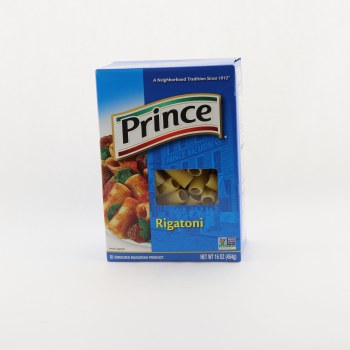 Prince, enriched macaroni product, rigatoni - 0041129010228