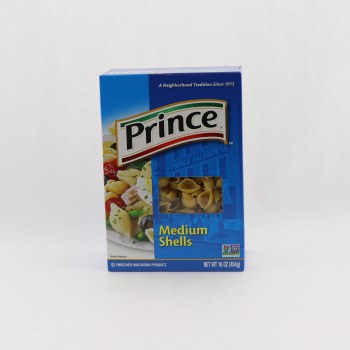 Prince, enriched macaroni product, medium shells - 0041129010242