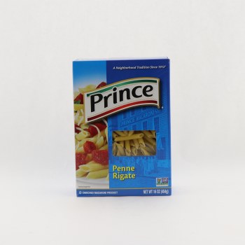 Prince, penne rigate, enriched macaroni product - 0041129020364