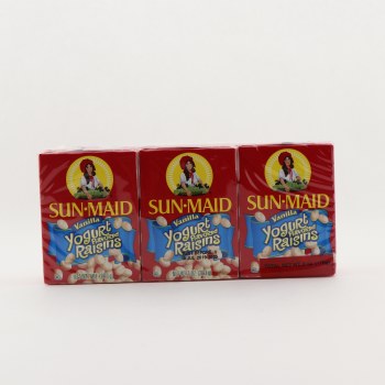 Yogurt Raisins, Vanilla - 0041143090718