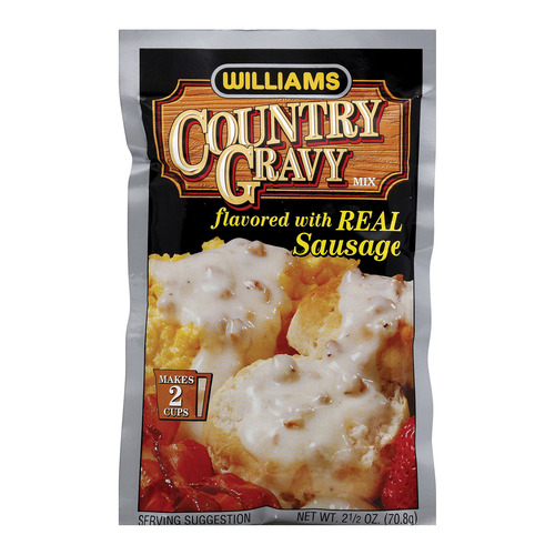 Country gravy mix flavored with real sausage - 0041149011120