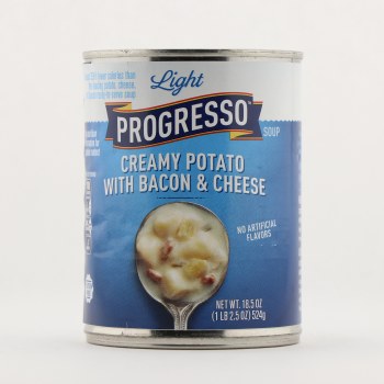 Progresso Light Creamy Potato with Bacon & Cheese Soup - 0041196412017