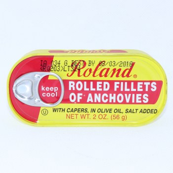 Roland, rolled fillets of anchovies - 0041224182240