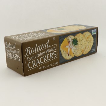 Roland, whole wheat crackers - 0041224710023