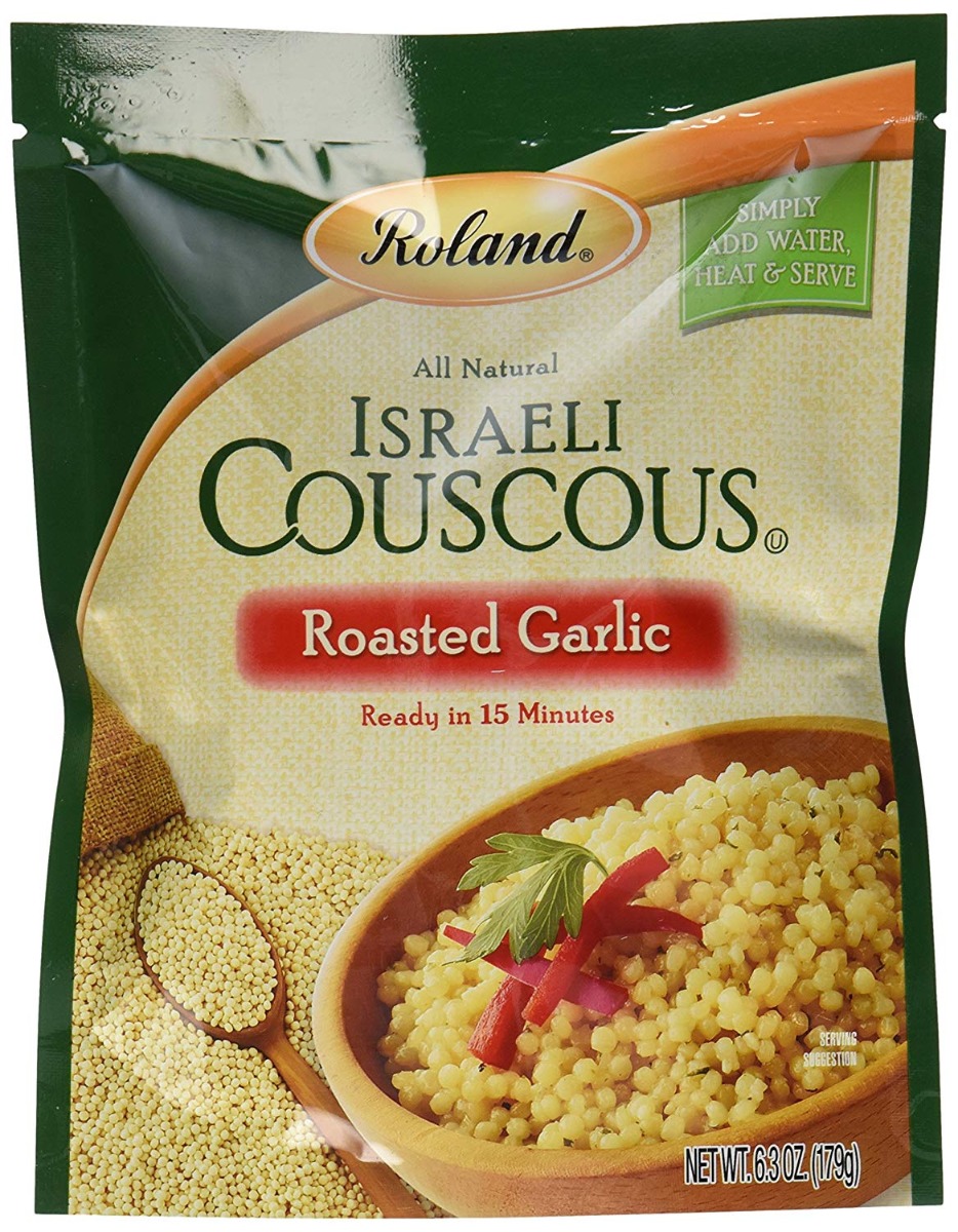 ROLAND: Roasted Garlic Israeli Couscous, 6.3 oz - 0041224720084