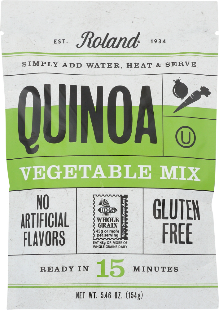 ROLAND: Quinoa Gluten Free Garden Vegetable, 5.46 oz - 0041224721845