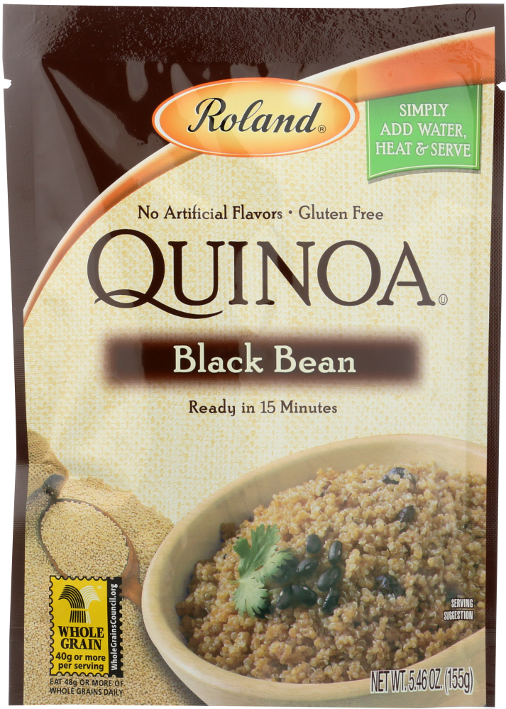 ROLAND: Quinoa Gluten Free Black Bean, 5.46 oz - 0041224721906