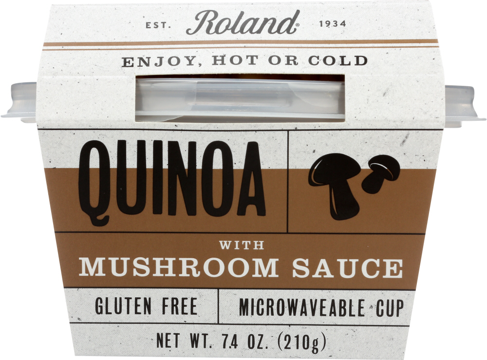 ROLAND: Quinoa with Mushroom Sauce, 7.4 oz - 0041224726765