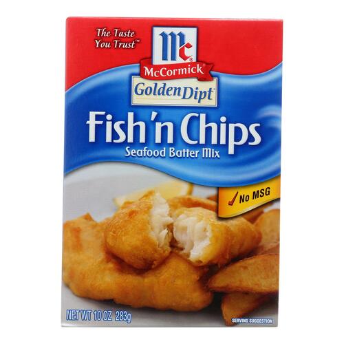 Golden Dipt - Breading - Fish N' Chips - Case Of 8 - 10 Oz. - 041234713113