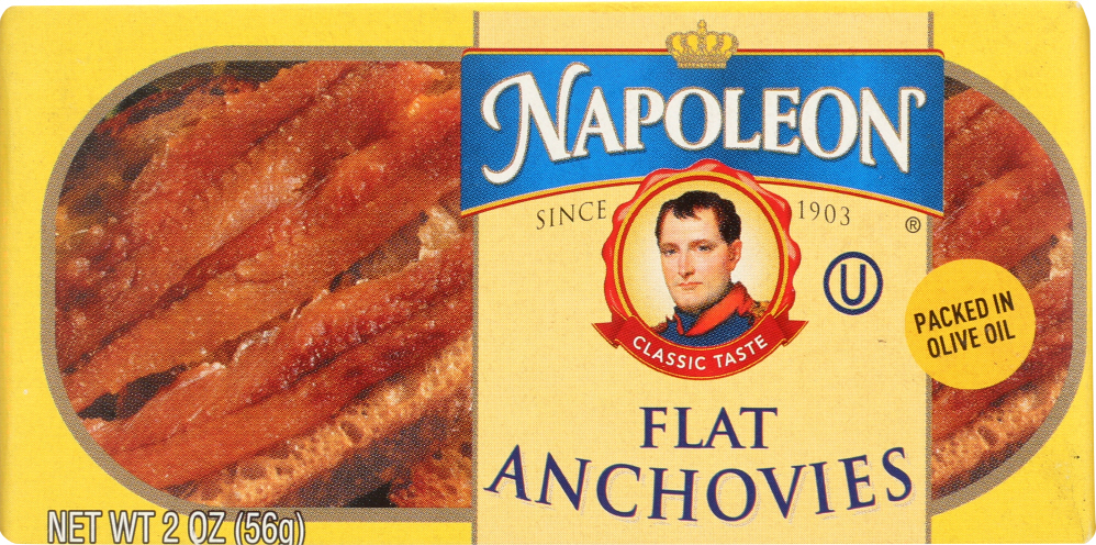 Napoleon, Fillets Of Anchovies In Olive Oil - mason