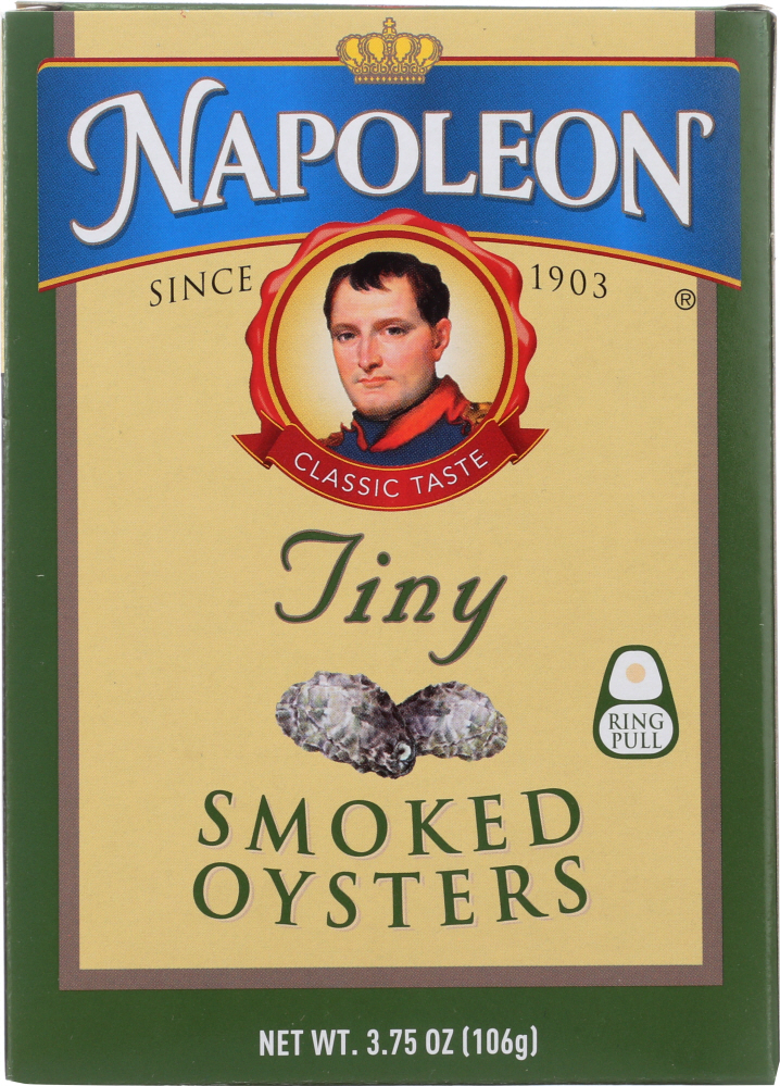 Napoleon, Tiny Smoked Oysters - arizona