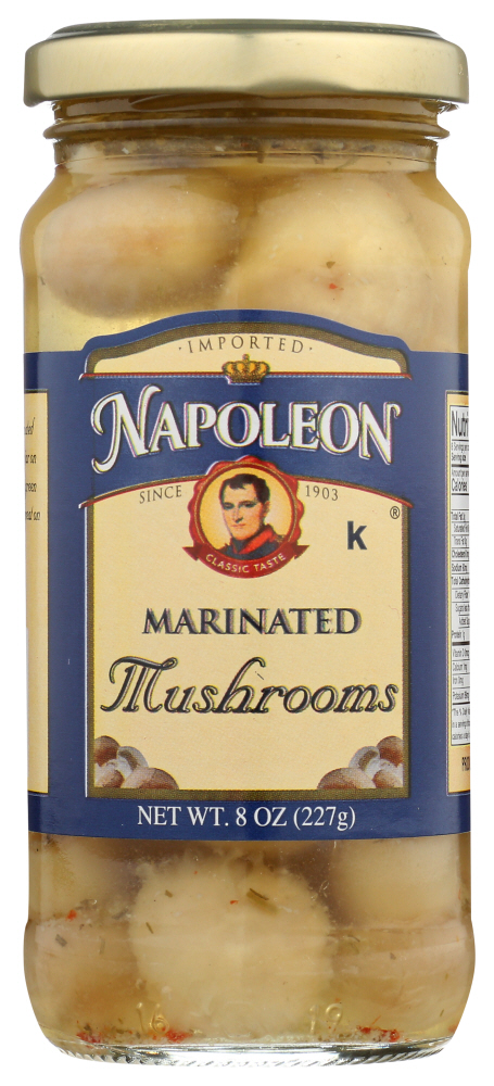 NAPOLEON: Mushroom Marinated, 8 oz - 0041253008009