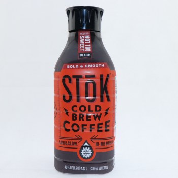 Not too sweet black cold brew coffee beverage - 0041271027747